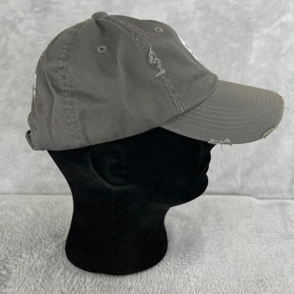 AWS Certified re:Invent 2018 Hat Gray Distressed Amazon Web Services Tech Cap